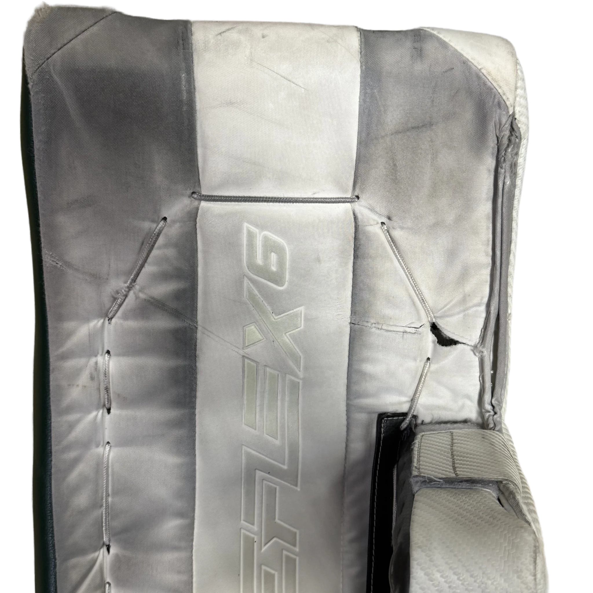 Extreme Flex 6 - Jambières de gardien de but Pro Stock d'occasion (blanc/vert)